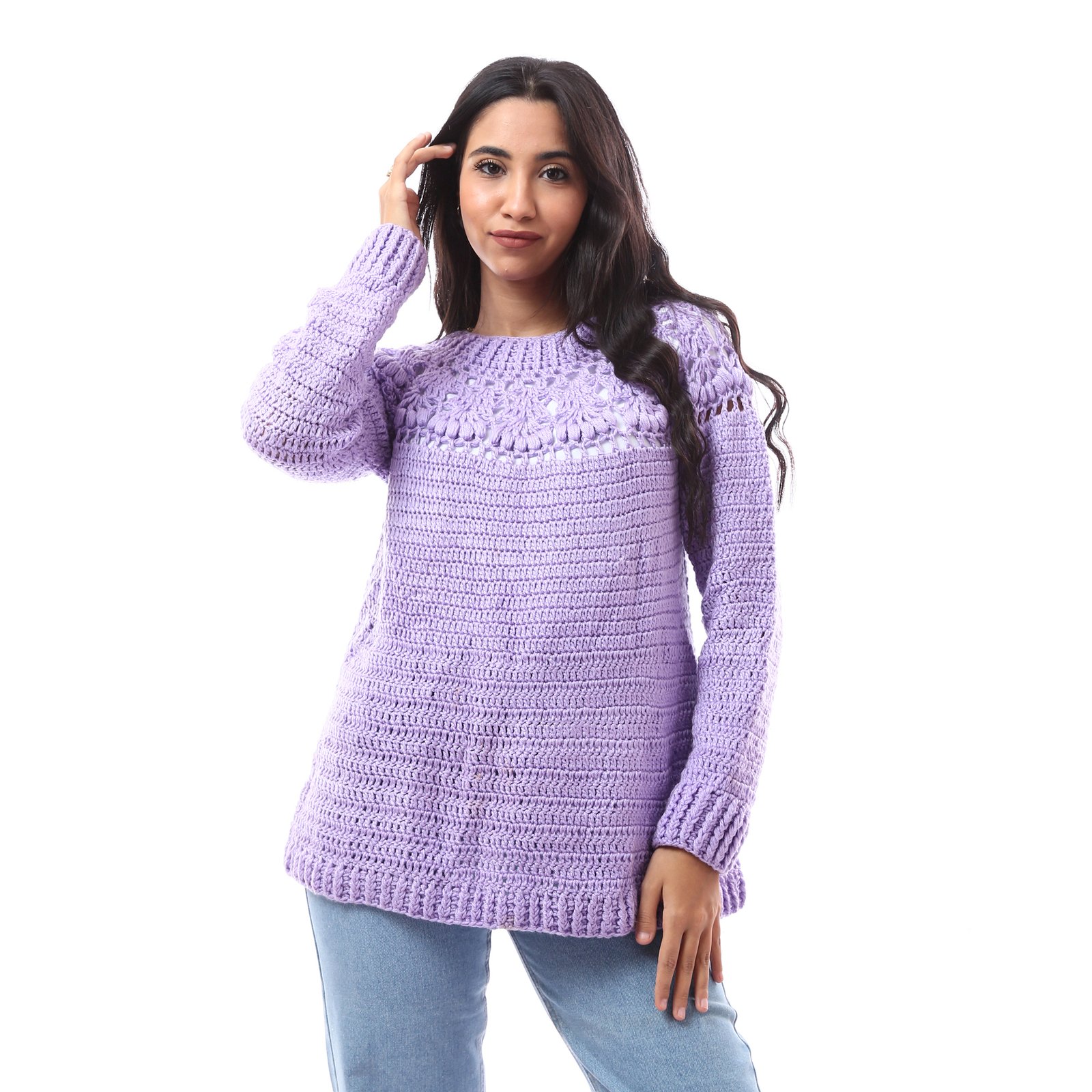 Pullover Aline Crochet Handmade - Image 3
