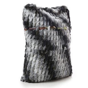 Handmade Alize Puffy Luxury Cushion Pillow Covers Sets ( 2 Pieces ) - Image 3
