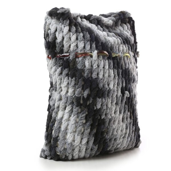 Handmade Alize Puffy Luxury Cushion Pillow Covers Sets ( 2 Pieces )