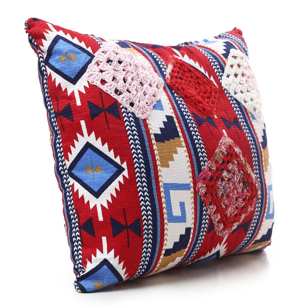 Ramadan Mubarak Big Cotton Pillow Cushion Cover