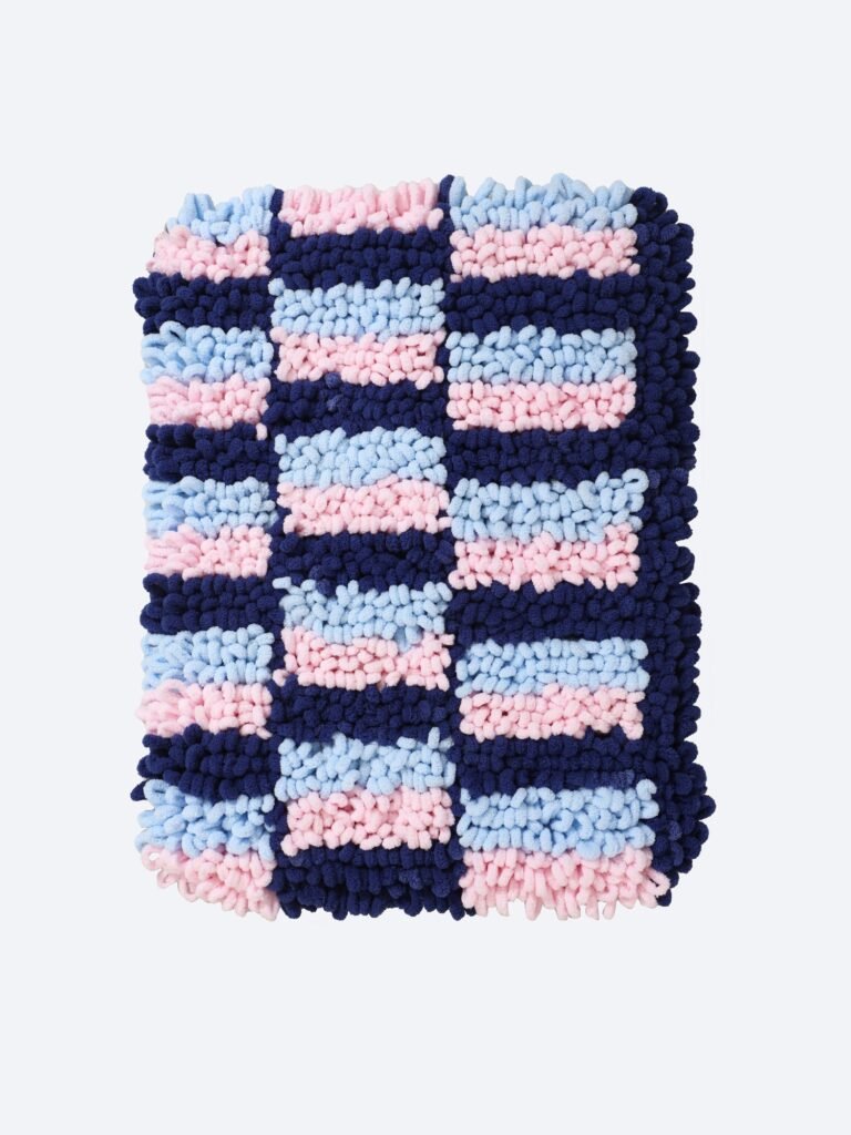 Handmade Alize Puffy Luxury Bath Sets Rug Mats Bathroom Decoration