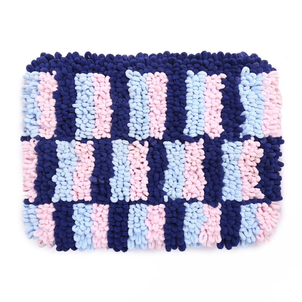 Handmade Alize Puffy Luxury Bath Sets Rug Mats Bathroom Decoration