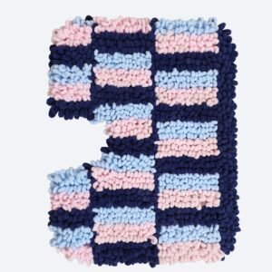 Handmade Alize Puffy Luxury Bath Sets Rug Mats Bathroom Decor.