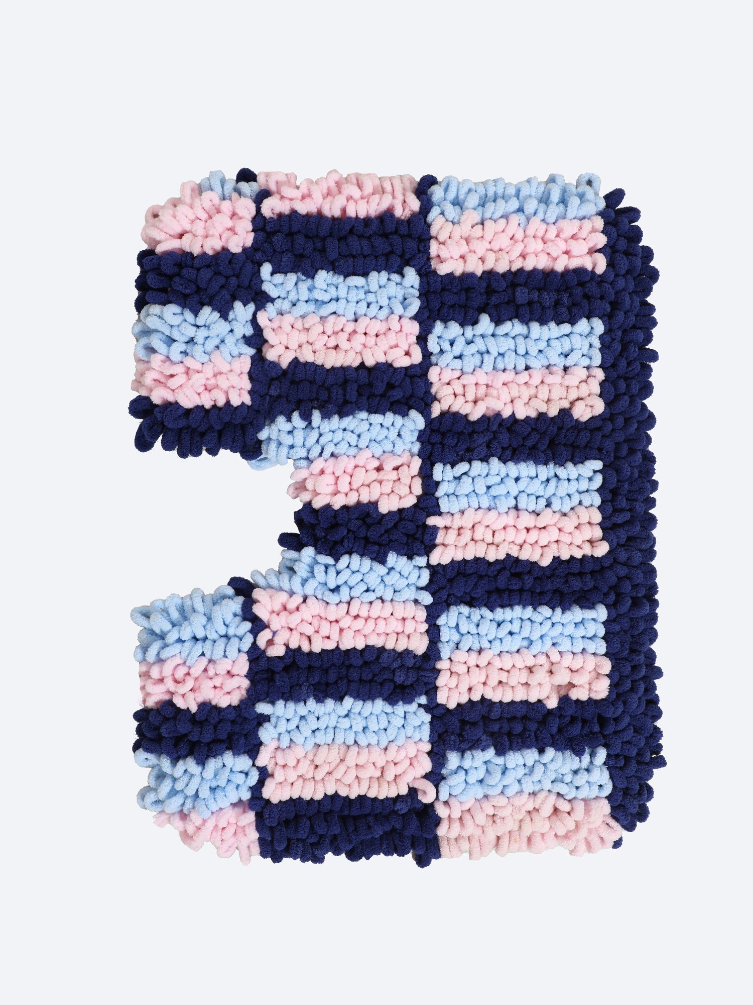 Handmade Alize Puffy Luxury Bath Sets Rug Mats Bathroom Decor. - Image 1