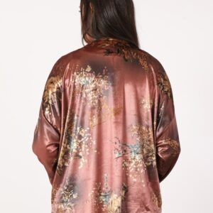 Over Size Silk Velvet Fancy Blouses - Image 2