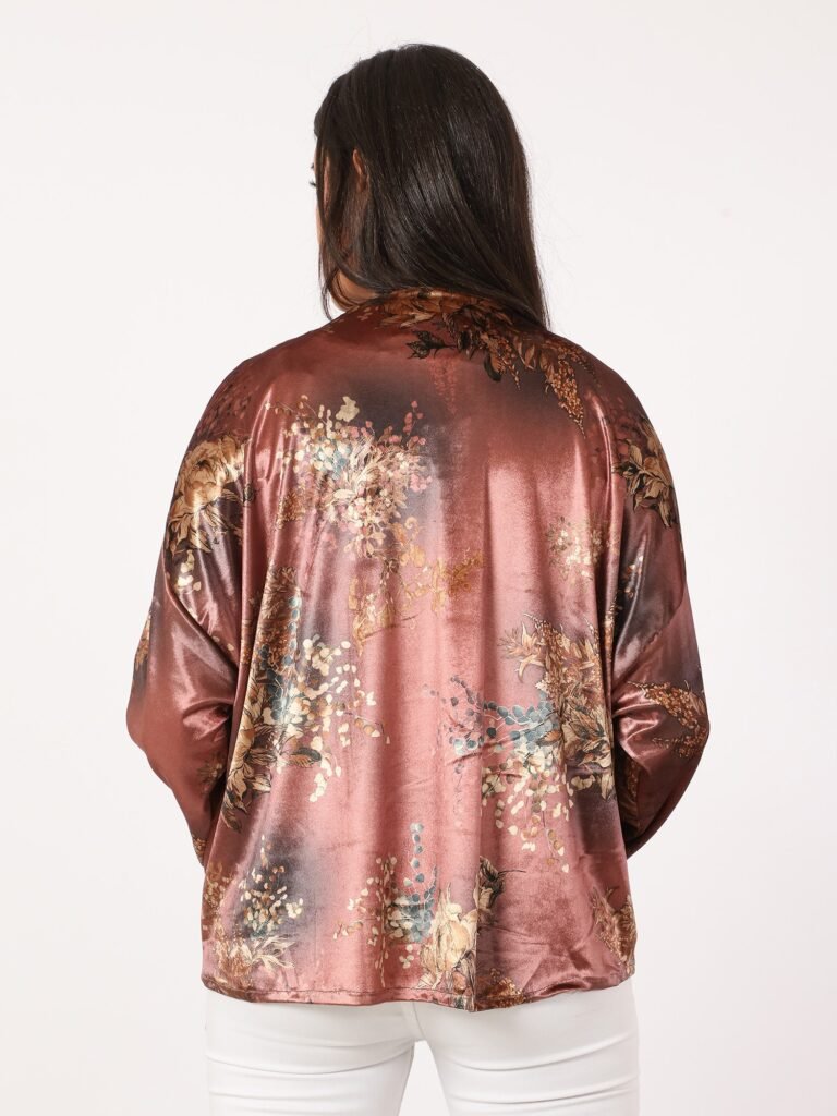 Over Size Silk Velvet Fancy Blouses
