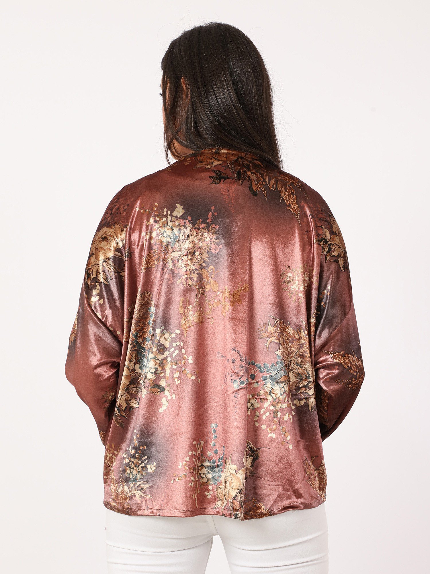 Over Size Silk Velvet Fancy Blouses - Image 2