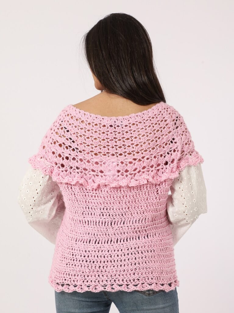 Crochet Blouses Handmade Rocama Sleeves