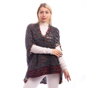 Wool Over Size Blouses Crochet Handmade