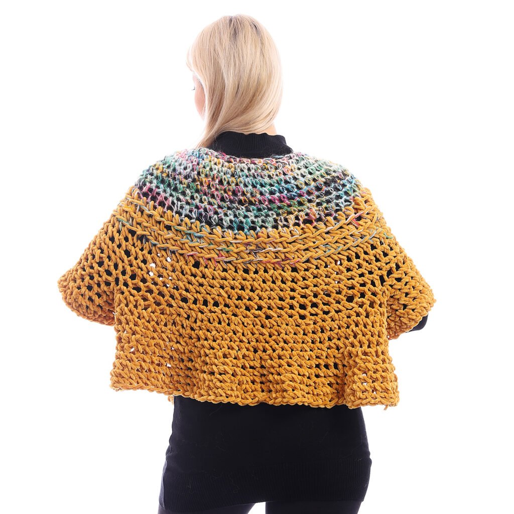 Velvet Blouse Crochet Handmade
