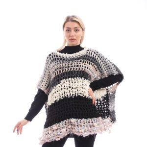 Wool Over Size Blouses Crochet Handmade