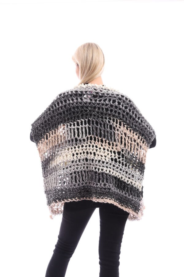 Wool Over Size Blouses Crochet Handmade