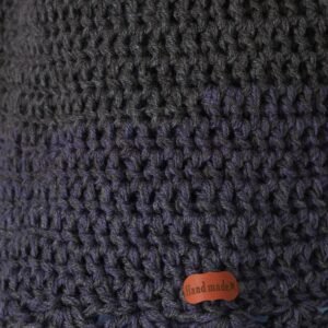Pullover Wide Strip Crochet Handmade - Image 3