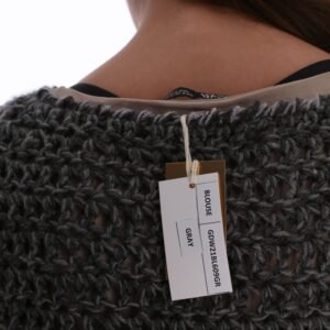 Pullover Wide Strip Crochet Handmade - Image 2