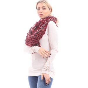 Mesh Wool Tube Collar Crochet Handmade - Image 4