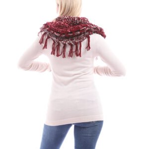 Mesh Wool Tube Collar Crochet Handmade - Image 2