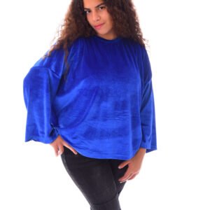 Over Size Velvet Fancy Blouses