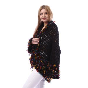 Elegante Collar Shwal Jacket Crochet Hande Made - Image 2