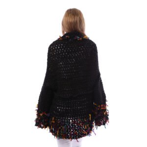 Elegante Collar Shwal Jacket Crochet Hande Made - Image 3