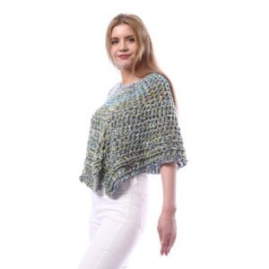 Wool Capa Poncho Crochet Hand Made - Image 2