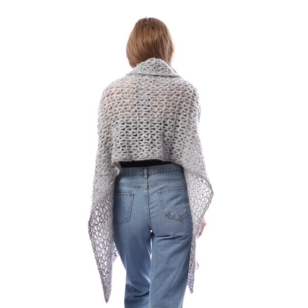 Trendy Rectangular  Shwal Vest Crochet Hand Made