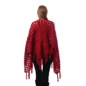 Trendy Back Triangle Shwal Crochet Hand Made - Image 3