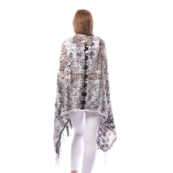Trendy Rectangular Shwal Crochet Hand Made