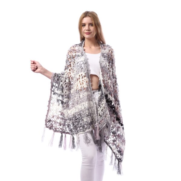 Trendy Rectangular Shwal Crochet Hand Made