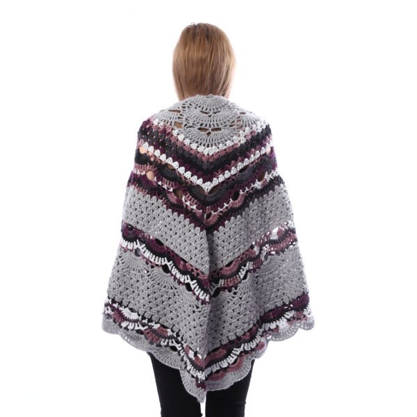 Trendy Back Triangle Shwal Crochet Hand Made
