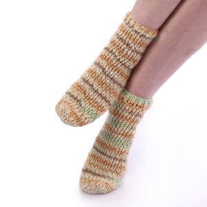 Wool Comfy Socks Crochet Hand Made - Image 2