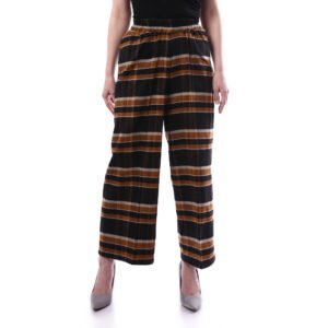 Comfy  Checks Gogh Wool Trousers