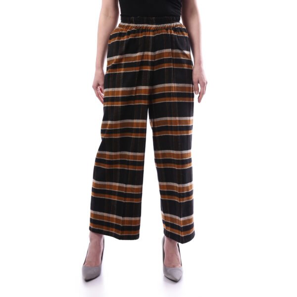 Comfy  Checks Gogh Wool Trousers