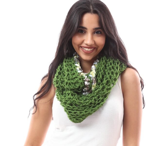 Wool Trendy Poncho Scarf Multi Outfits CrochetDecorated ColorfulVelvet Tap