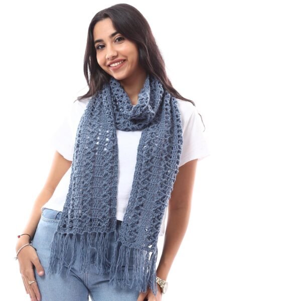 Wool Scarf  Crochet Handmade