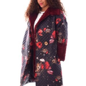 Long Puffer Parka Velvet Fur Decoreted - Image 2
