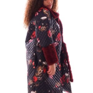 Long Puffer Parka Velvet Fur Decoreted - Image 3