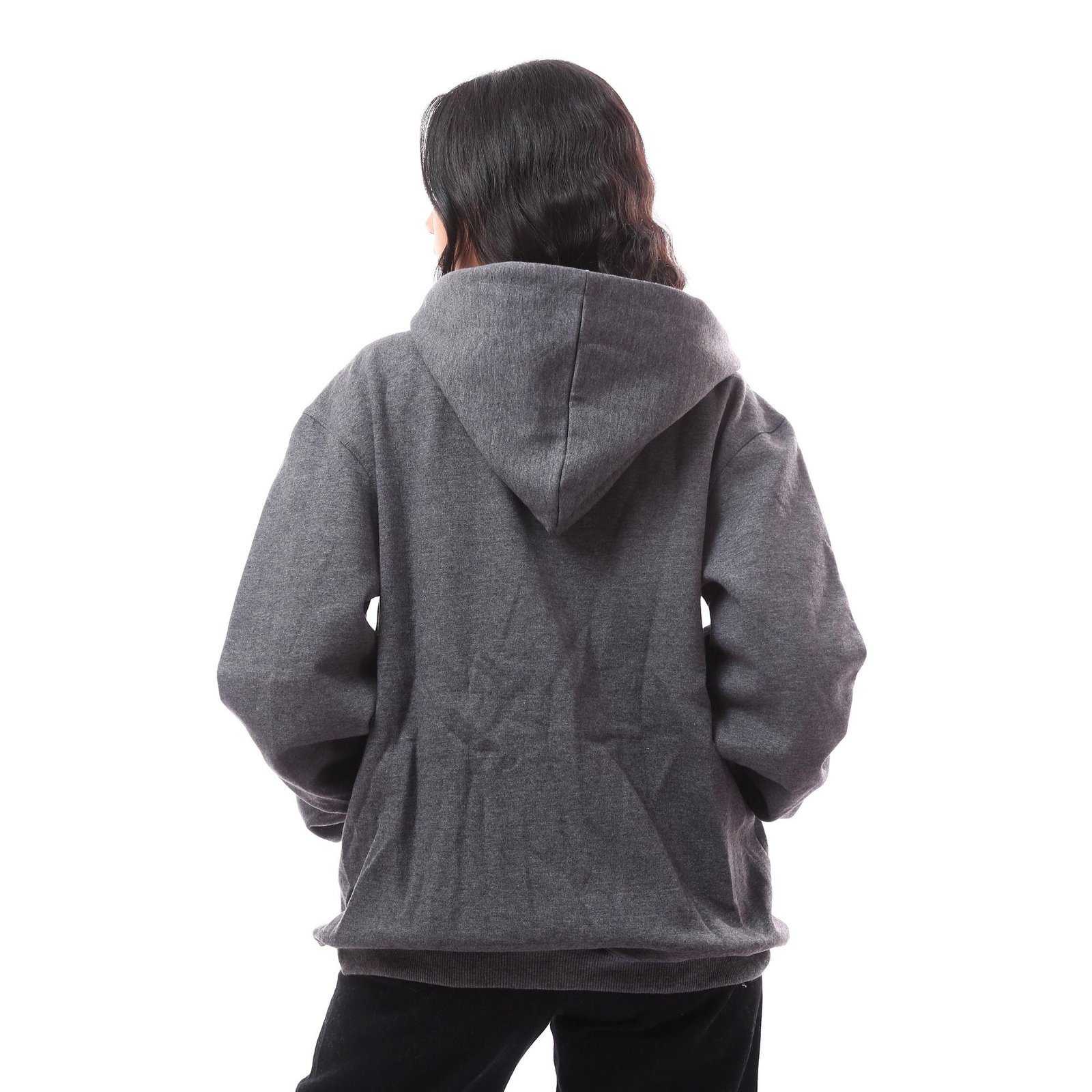 Comfy Unisex Zip Hoodie Jacket Cotton Melton Brushed - Image 2