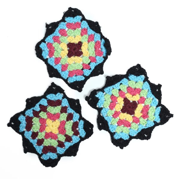 Cotton Granny Square Sets (3 Coasters )
