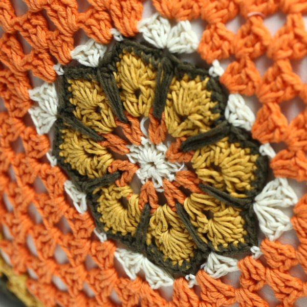 Home Cotton Granny Square Cover Sets (2 Pieces) Cushions Hand Made