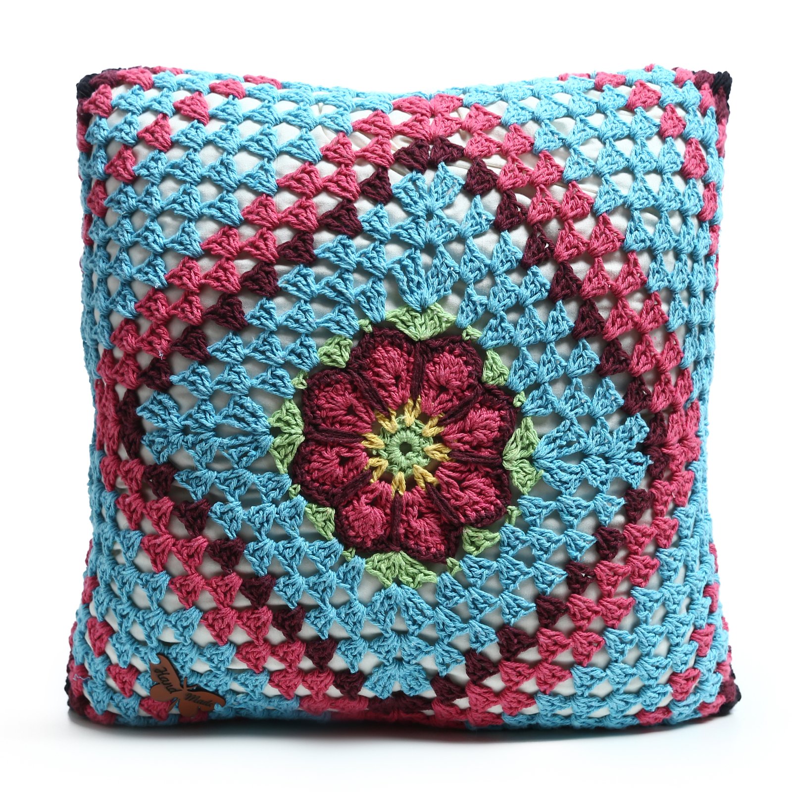 Home Cotton Granny Square Cover Sets (2 pecies )Cushions  Hand Made - Image 2