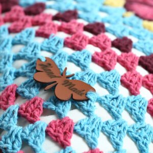 Home Cotton Granny Square Cover Sets (2 pecies )Cushions  Hand Made - Image 6